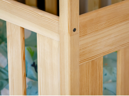 Dviaukštė vaikiška lova KONRAD 80x160