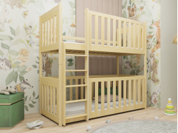 Dviaukštė vaikiška lova KONRAD 80x180