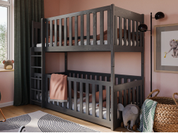 Dviaukštė vaikiška lova KONRAD 90x190