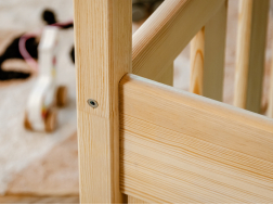 Dviaukštė vaikiška lova KONRAD 90x190