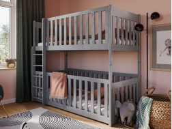 Dviaukštė vaikiška lova KONRAD 90x190