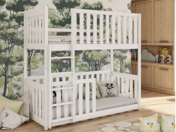 Dviaukštė vaikiška lova KONRAD 90x190