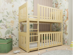 Dviaukštė vaikiška lova KONRAD 90x200