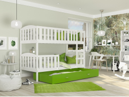 Dviaukštė vaikiška lova KUBUS