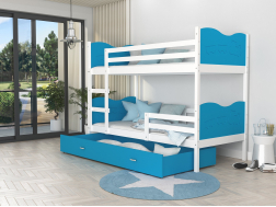 Dviaukštė vaikiška lova MAX