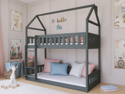 Dviaukštė vaikiška lova POLA 80x160