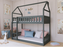 Dviaukštė vaikiška lova POLA 80x180