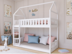 Dviaukštė vaikiška lova POLA 90x190