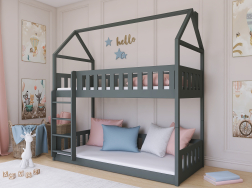 Dviaukštė vaikiška lova POLA 90x200