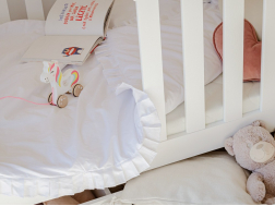 Dviaukštė vaikiška lova su stalčiais DAWID 80x160