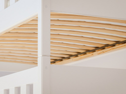 Dviaukštė vaikiška lova su stalčiais DAWID 80x160