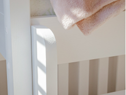 Dviaukštė vaikiška lova su stalčiais DAWID 80x160