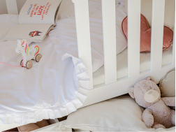 Dviaukštė vaikiška lova su stalčiais DAWID 80x200