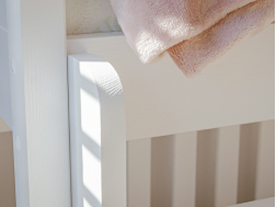 Dviaukštė vaikiška lova su stalčiais DAWID 90x190