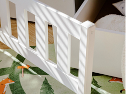 Dviaukštė vaikiška lova su stalčiais IGNAS 80x160