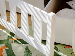 Dviaukštė vaikiška lova su stalčiais IGNAS 90x190