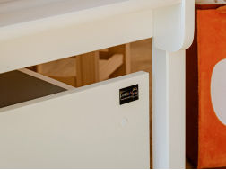 Dviaukštė vaikiška lova su stalčiais IGNAS 90x190