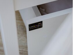 Dviaukštė vaikiška lova su stalčiais MONIKA 90x190