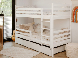 Dviaukštė vaikiška lova su stalčiais NEMO 80x160
