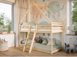 Dviaukštė vaikiška lova SWEET 90x200