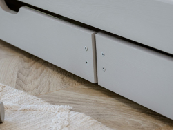 Dvigulė vaikiška lova su stalčiais KAJA 80x160