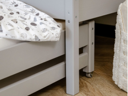 Dvigulė vaikiška lova su stalčiais KAJA 90x190