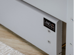 Dvigulė vaikiška lova su stalčiais KAJA 90x190