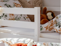 Dvigulė vaikiška lova su stalčiais SENSO 80x180