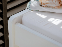 Dvigulė vaikiška lova su stalčiais SENSO 80x180