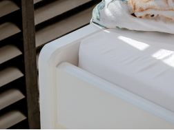 Dvigulė vaikiška lova su stalčiais SENSO 90x200