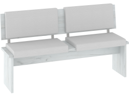 Dvivietis minkštasuolis BON-01 eko balta