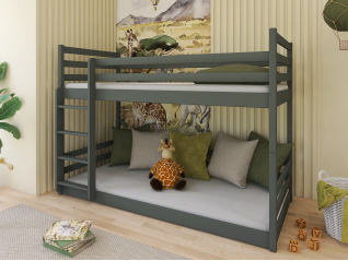 Dviaukštė vaikiška lova MINI 90x200