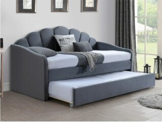 Dvigulė lova BELLA VELVET 2x90