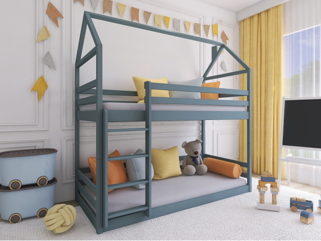 Dviaukštė vaikiška lova AXEL 90x200 4
