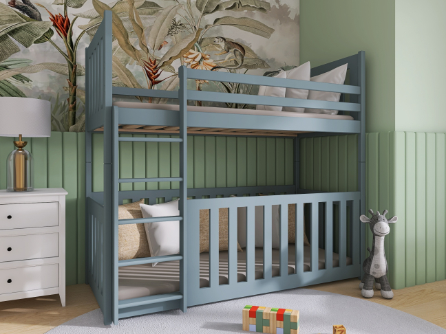 Dviaukštė vaikiška lova CRIS 80x160 5