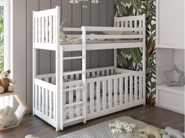 Dviaukštė vaikiška lova CRIS 80x200 Dviaukštė vaikiška lova CRIS 80x200