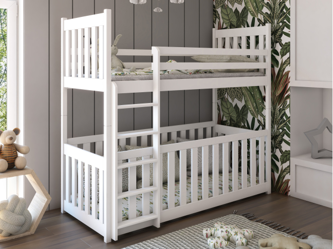 Dviaukštė vaikiška lova CRIS 90x190 Dviaukštė vaikiška lova CRIS 90x190