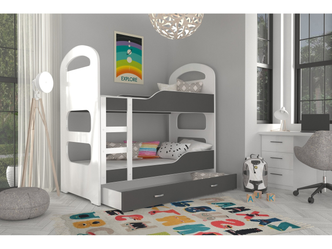 Dviaukštė vaikiška lova DOMINIK Dviaukštė vaikiška lova DOMINIK