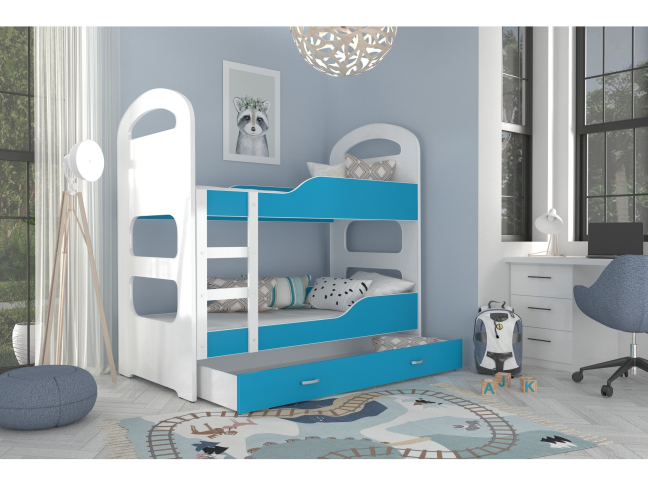 Dviaukštė vaikiška lova DOMINIK 3