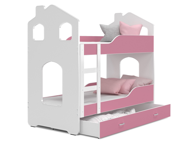 Dviaukštė vaikiška lova DOMINIK DOMEK 2