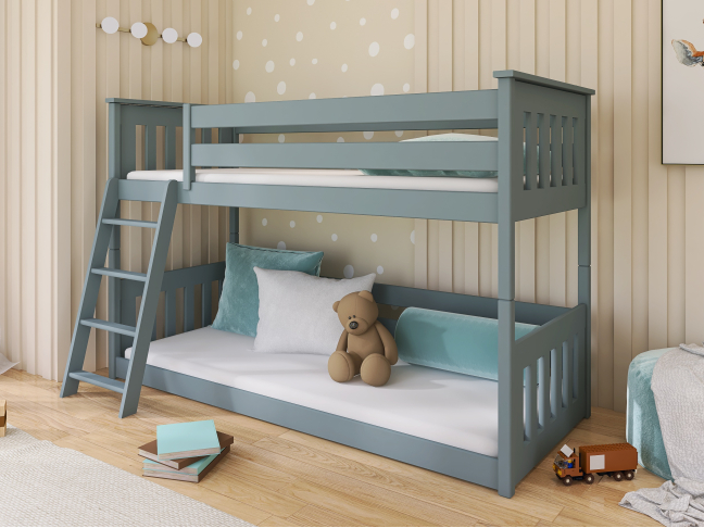 Dviaukštė vaikiška lova KEVIN 80x180 2