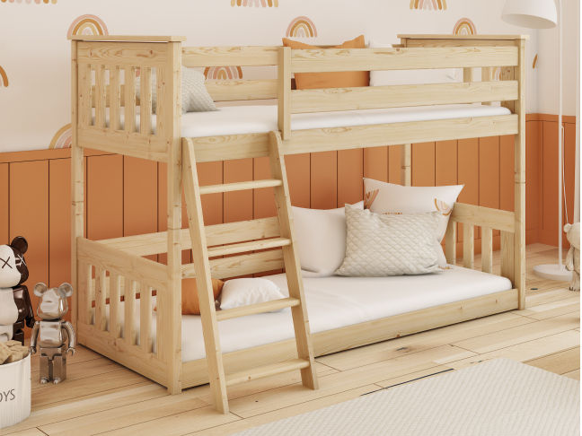 Dviaukštė vaikiška lova KEVIN 80x200 3