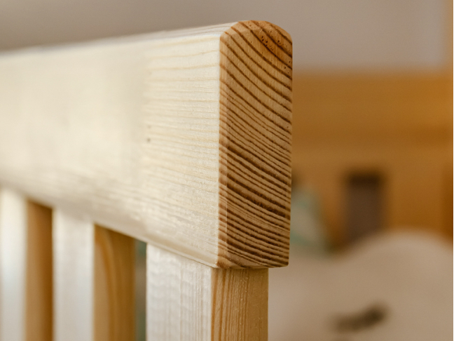 Dviaukštė vaikiška lova KONRAD 80x160 9