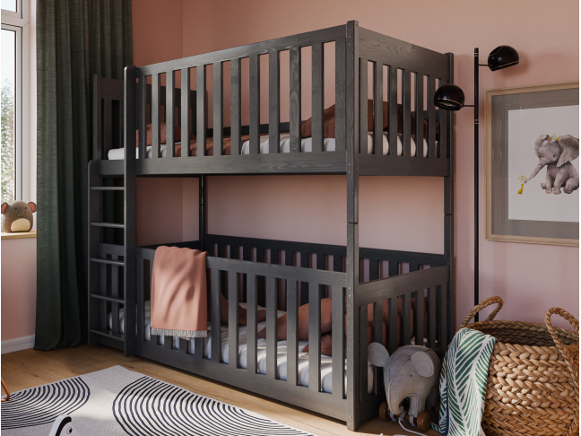 Dviaukštė vaikiška lova KONRAD 80x160 6 Dviaukštė vaikiška lova KONRAD 80x160 6