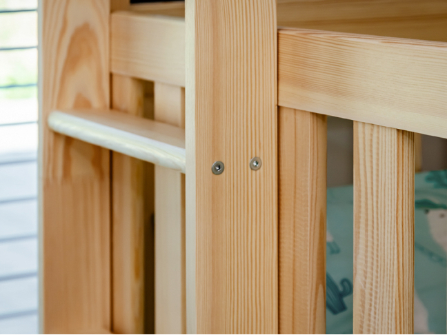 Dviaukštė vaikiška lova KONRAD 80x180 7 Dviaukštė vaikiška lova KONRAD 80x180 7