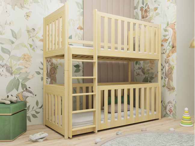 Dviaukštė vaikiška lova KONRAD 80x180 5 Dviaukštė vaikiška lova KONRAD 80x180 5