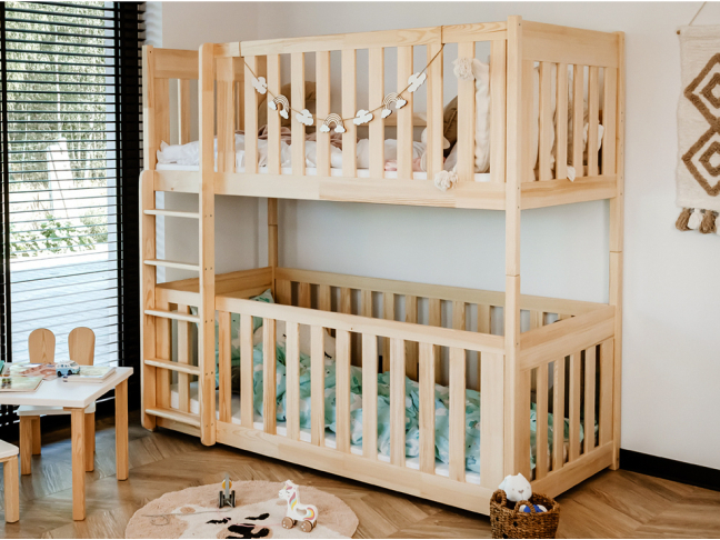 Dviaukštė vaikiška lova KONRAD 80x200 6 Dviaukštė vaikiška lova KONRAD 80x200 6