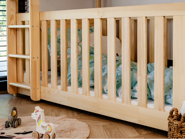 Dviaukštė vaikiška lova KONRAD 90x200 7