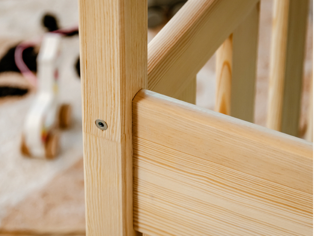 Dviaukštė vaikiška lova KONRAD 90x200 9