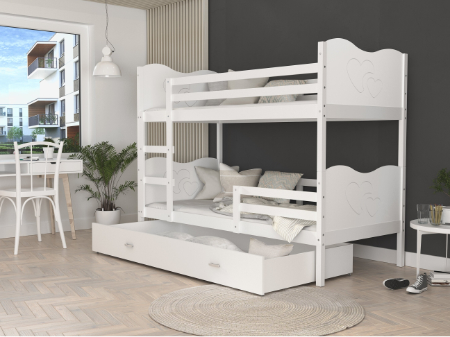 Dviaukštė vaikiška lova MAX Dviaukštė vaikiška lova MAX